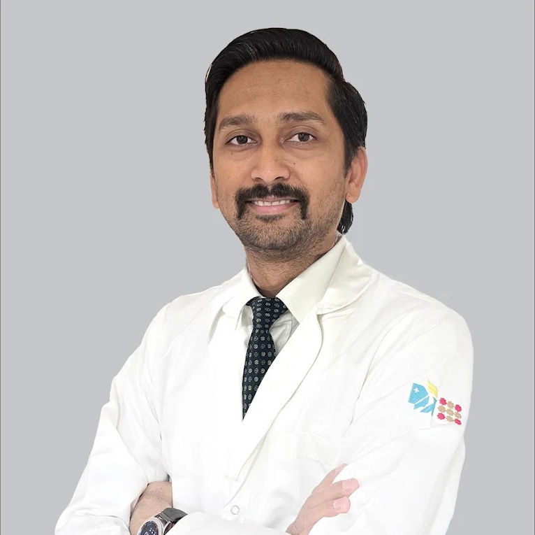 Dr. Ayush Garg, radiation oncologist